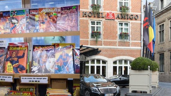 O Hotel Amigo oferece o serviço de “Comic Concierge” para todas as idades - Divulgação/ Rocco Forte Hotels