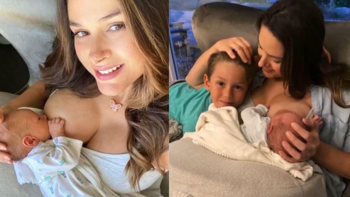 Fernanda Machado fala sobre como tem sido após ser mãe pela segunda vez - reprodução / Instagram @realfemachado