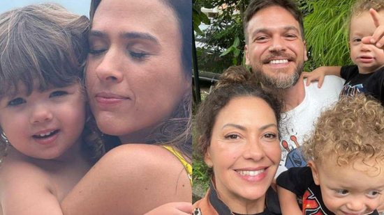 Os atores reuniram os filhos para um dia de passeio em família - Reprodução/Instagram