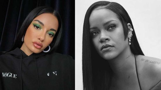 Mulher que foi colocada como pivô da traição de Rihanna nega relação com A$ap Rocky - reprodução/Instagram/@aminamuaddi