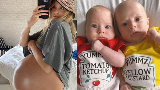 Isa Scherer leva gêmeos ao oftalmologista após saber do caso da filha de Tiago Leifert: “Super importante” - Reprodução/Instagram