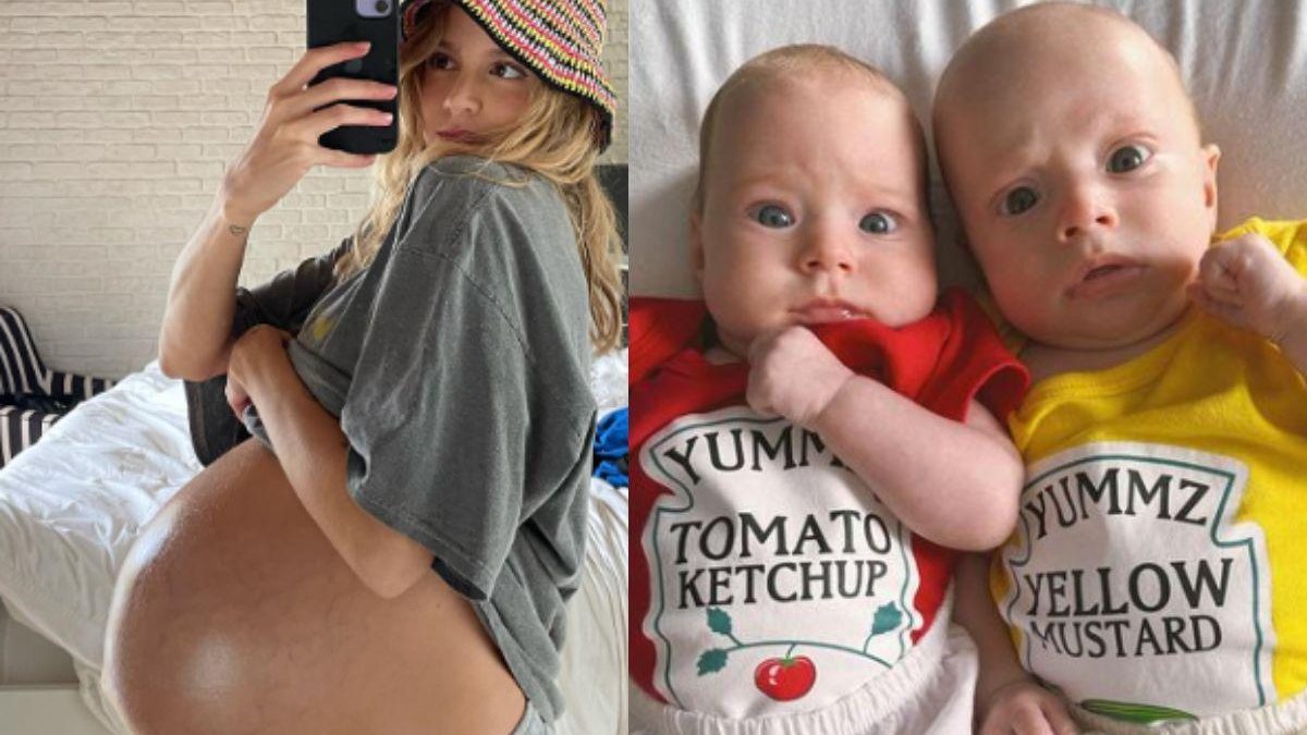 Isa Scherer leva gêmeos ao oftalmologista após saber do caso da filha de Tiago Leifert: “Super importante” - Reprodução/Instagram