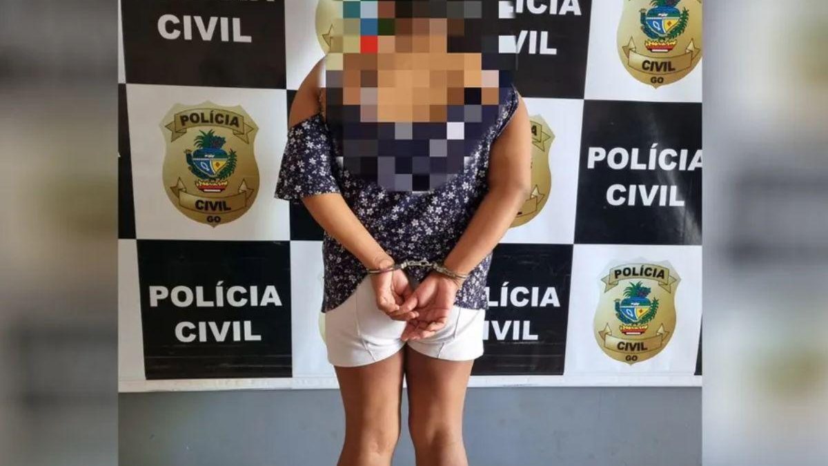 A mulher foi presa flagrante - Divulgação/Polícia Civil