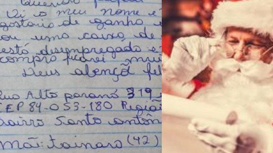 No natal as crianças costumam escrever cartas para o Papai Noel - Getty Images
