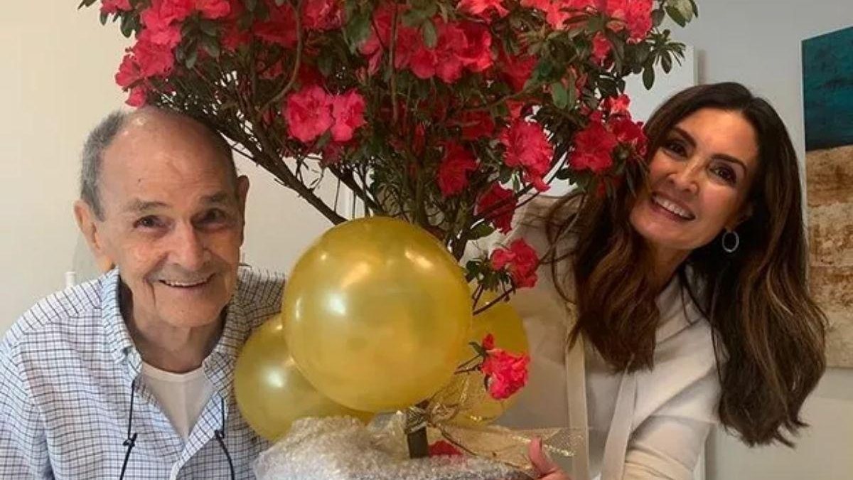 Fátima Bernardes celebrou o aniversário de 85 anos seu pai - Reprodução/ Instagram