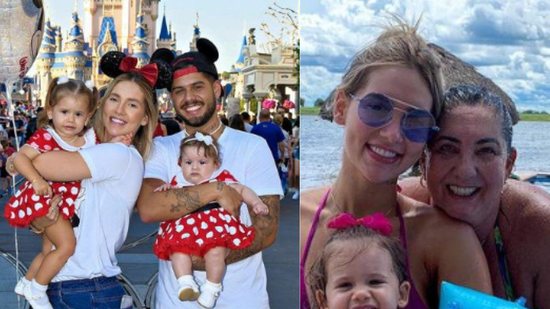 Virginia leva filhas para passeio na Disney - Reprodução/Instagram