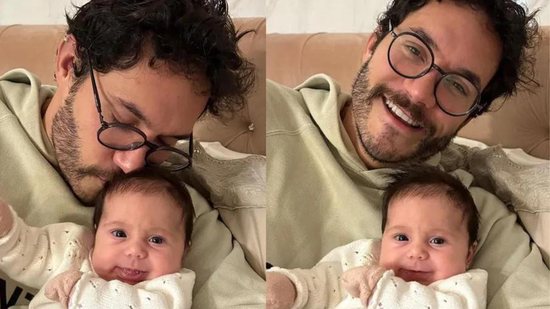 Eliezer rebate críticas de seguidores após dizer que pede permissão à filha quando precisa tocá-la - Reprodução/Instagram
