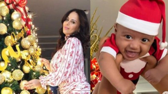 Imagem Viviane Araújo surge ao lado da família e celebra primeiro Natal do filho: “Carinho transborda”