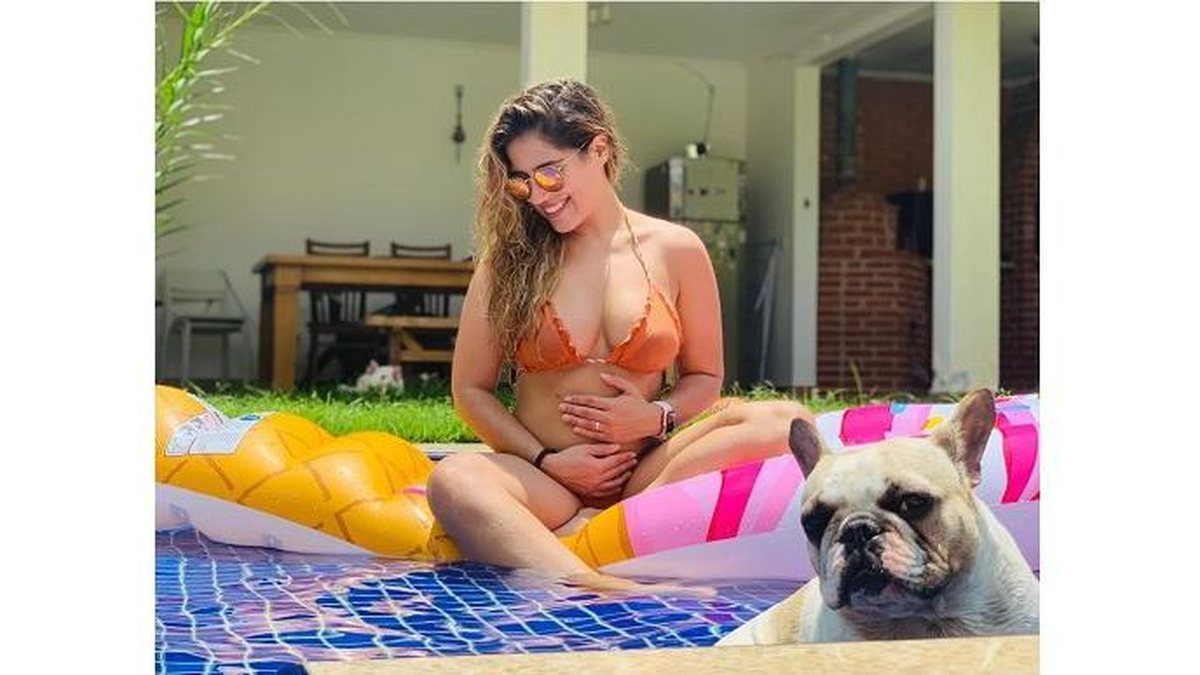 Camilla Camargo está grávida do primeiro filho (Foto: Reprodução/Instagram/