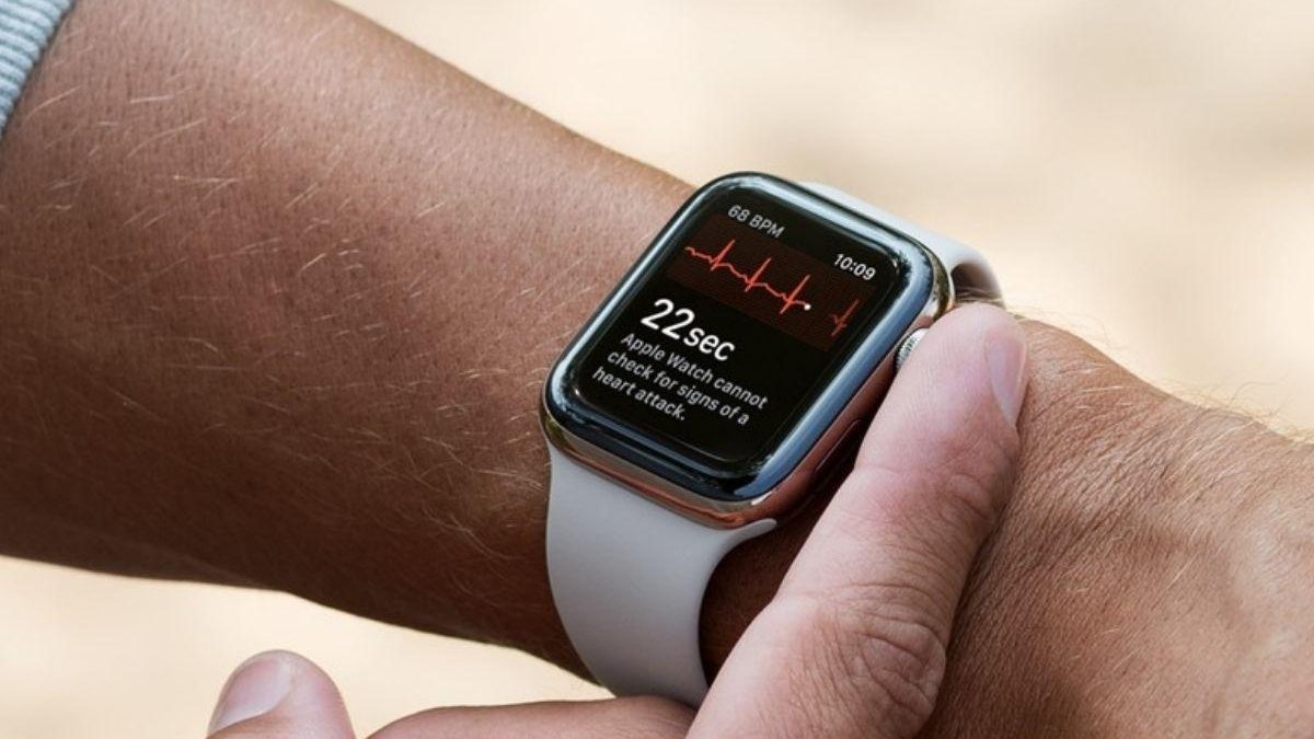O Apple Watch pode detectar Covid-19 - Divulgação/ Apple