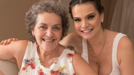 Milena Toscano ao lado da mãe, Maria Goretti - Reprodução/Instagram / @milenatoscano