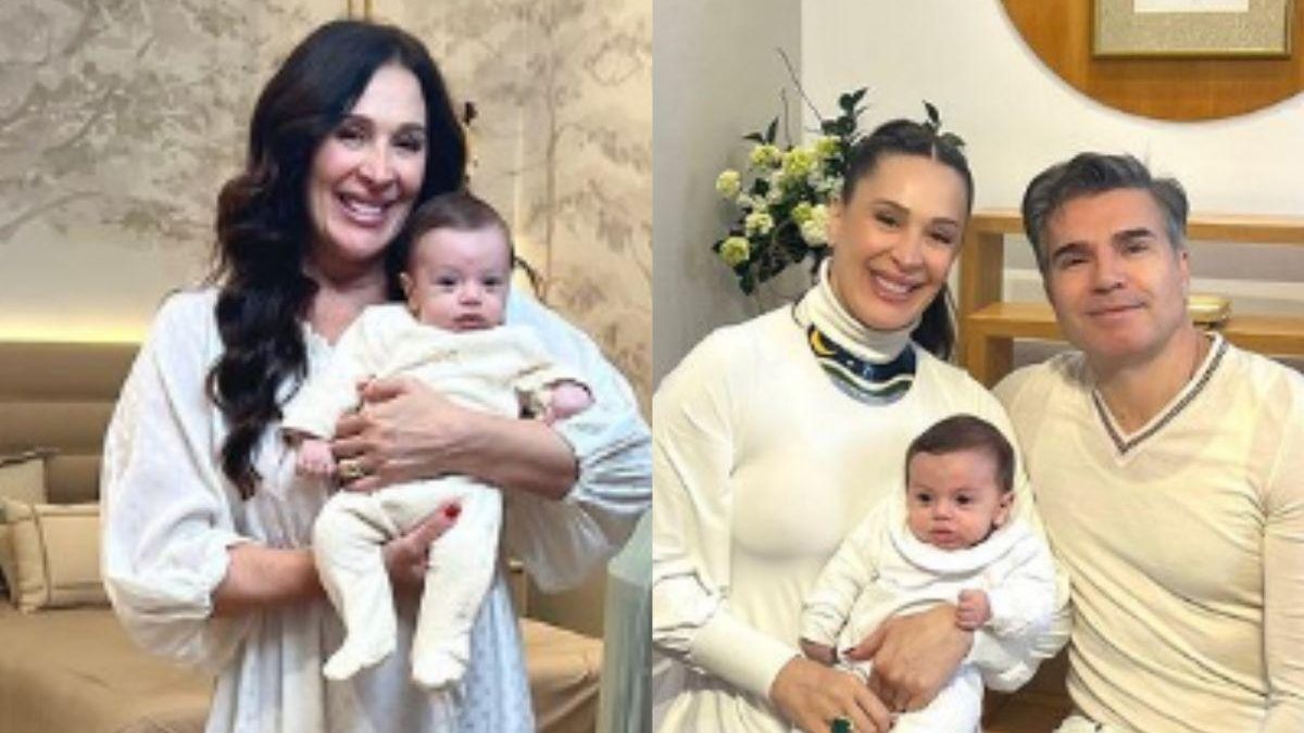 A atriz compartilhou o primeiro contato do filho com a Igreja Messiânica - Reprodução/Instagram