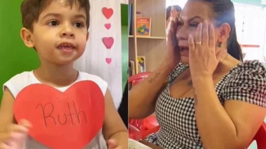 Mãe de Marília Mendonça se emociona ao receber homenagem de Dia das Mães do neto Léo - Reprodução/Instagram