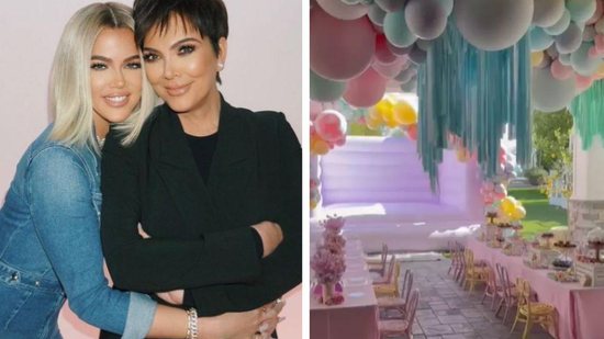 Família Kardashian comemora aniversário da filha de Khlóe - reprodução Instagram