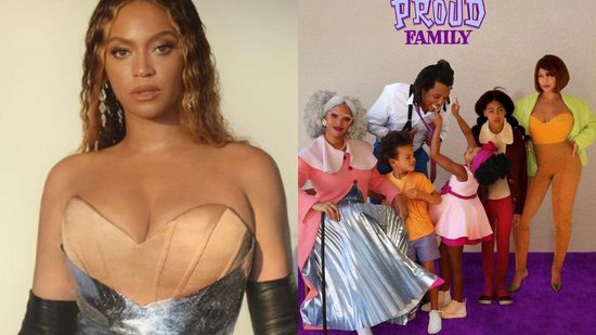 Beyoncé é mãe de Blue Ivy (7) e dos gêmeos Rumi e Sir (2) - reprodução / Instagram / @essence