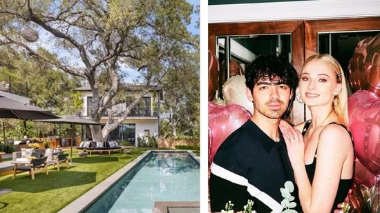 Sophia Turner e Joe Jonas colocam à venda mansão da família - reprodução Instagram