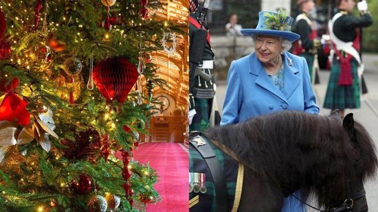 Decoração natalina da família real em 2020 - Reprodução @theroyalfamily