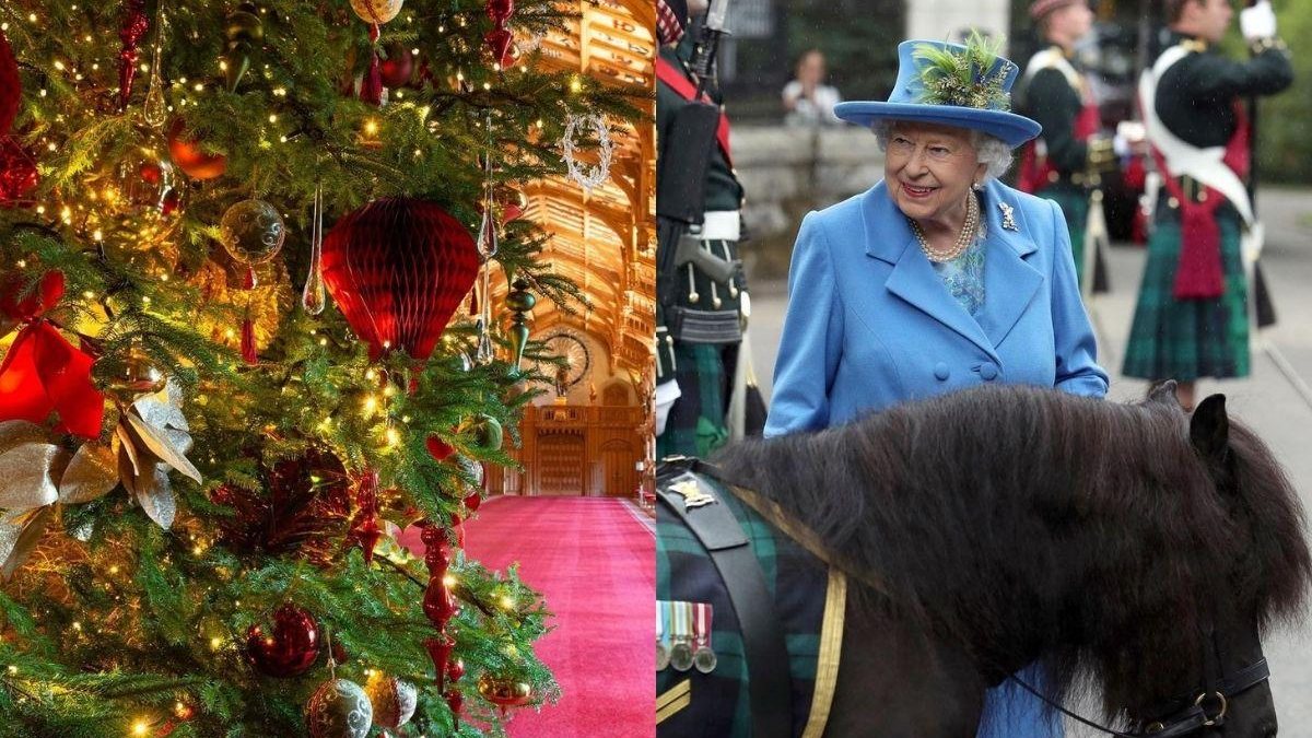 Decoração natalina da família real em 2020 - Reprodução @theroyalfamily