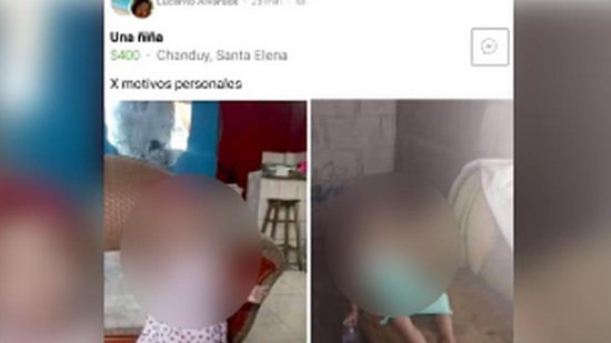 A mulher foi presa e a bebê está sob os cuidados da avó materna - Reprodução / O Globo / Arquivo pessoal