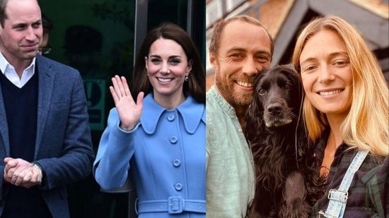 Irmão de Kate Middleton se casou com Alizée Thevene na França e contou com a presença da duquesa, William e os filhos - Reprodução/Instagram @jmidy