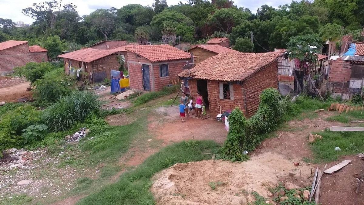 Família de Teresina, recebe doações para reformar a casa. - Neyara Pinheiro/TV Clube