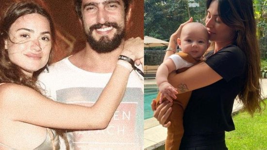 Thaila gravida com o marido Renato e o primogenito Francisco - Reprodução/Instagram