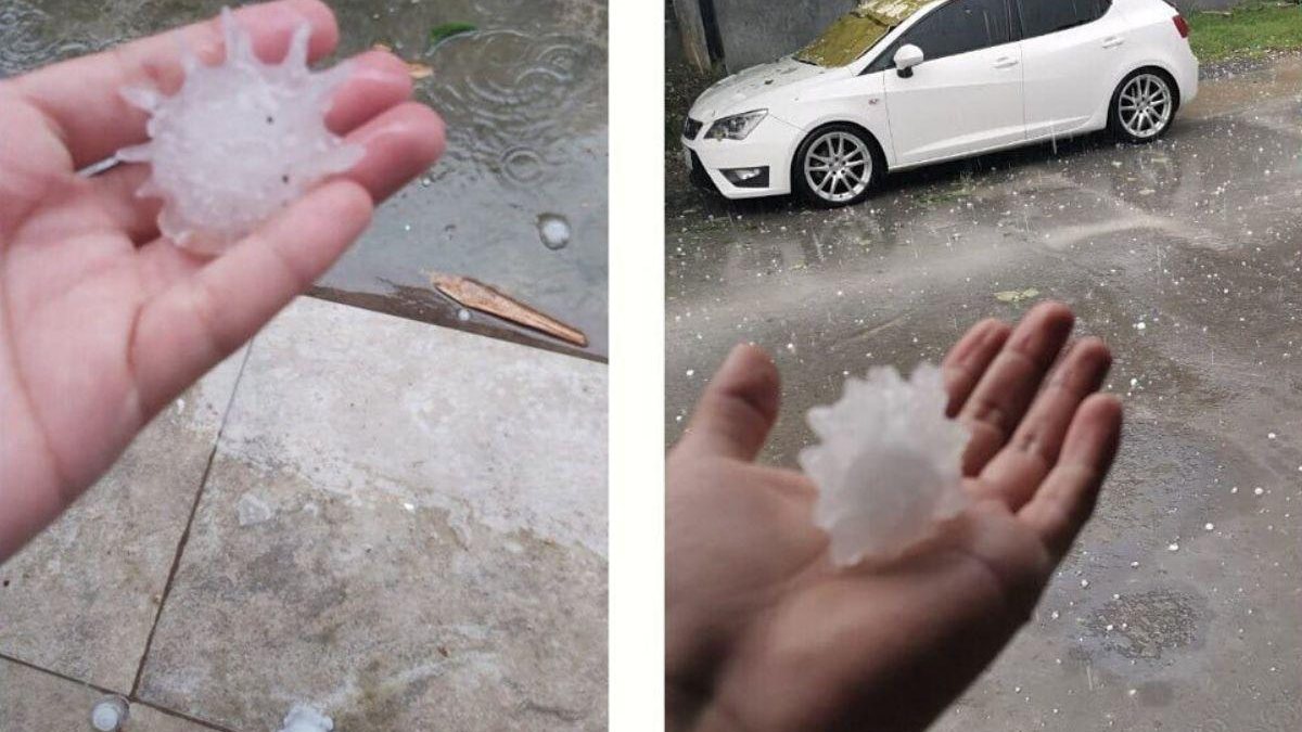 As fotos da chuva de granizo chamaram a atenção dos internautas - iStock