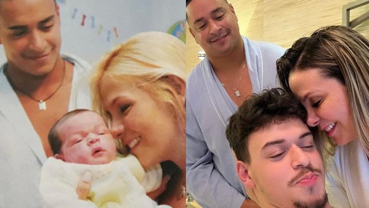 Carla Perez e o filho caçula, Victor Alexandre - Reprodução/Instagram