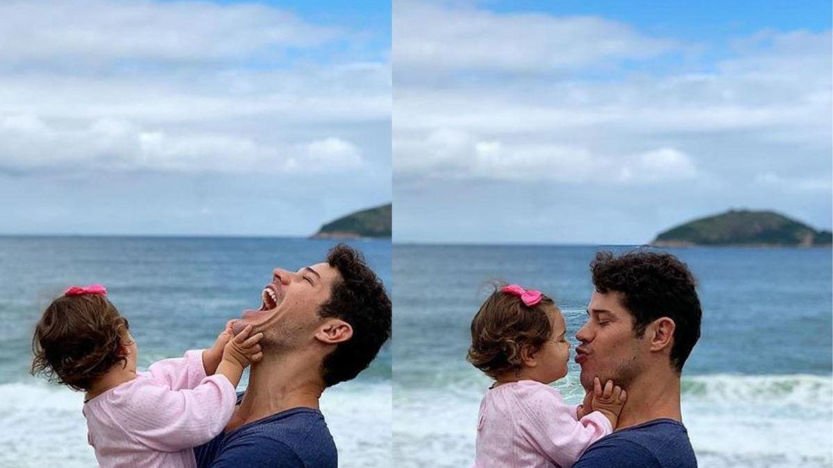 José Loreto e a filha, Bella - Reprodução Instagram / @joseloreto