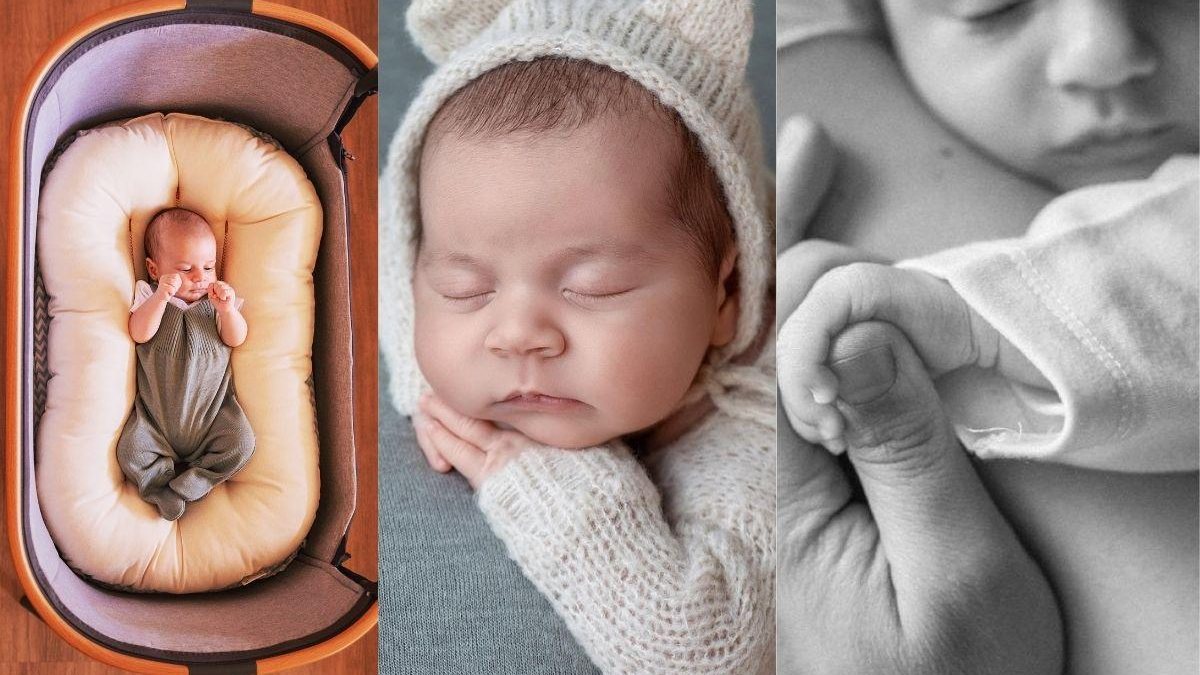 O newborn lifestyle é feito na casa dos pais do bebê, mostrando um clima mais intimista - Antonucci Fotografia