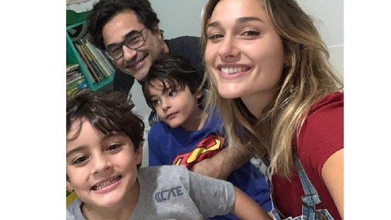 Luciano Szafir publica foto dos filhos no Dia das Crianças, sendo uma deles Sasha Meneghel - Reprodução Instagram @szafiroficial