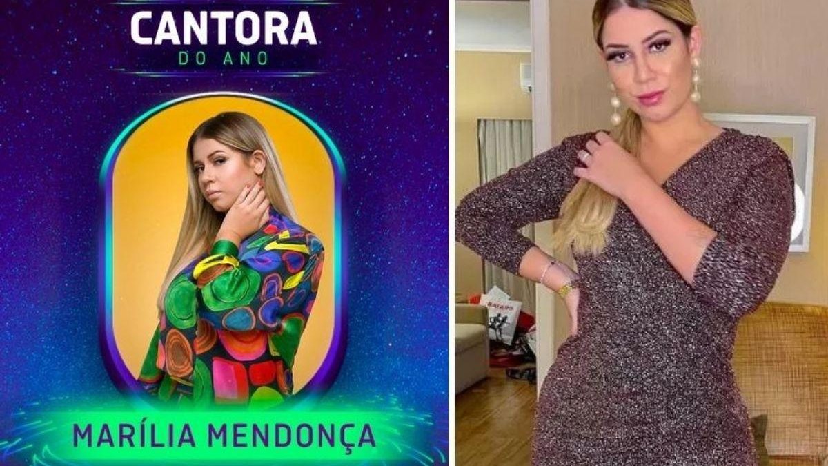 Marília Mendonça é eleita pelo Prêmio Multishow como a cantora do ano - reprodução Instagram