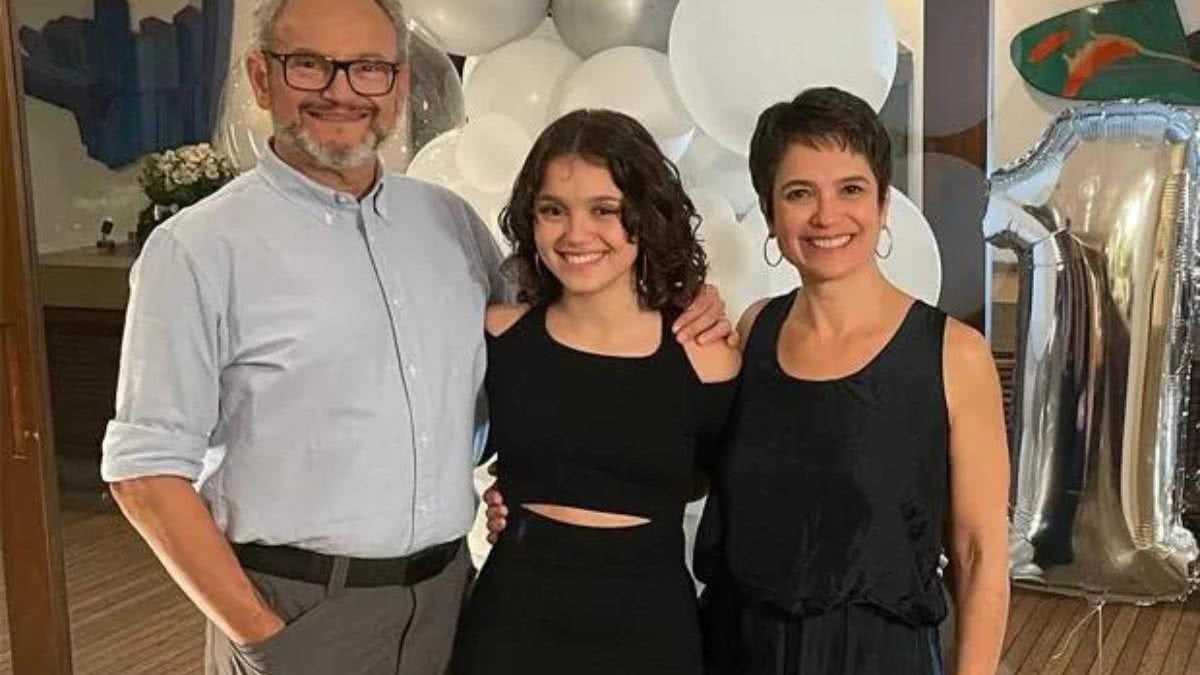 Sandra Annenberg e Ernesto Paglia se emocionam com declaração amorosa da filha, Elisa - Reprodução/Instagram