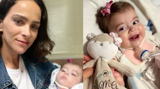 Filha de Juliano e Letícia Cazarré nasceu com uma condição no coração - Reprodução/Instagram