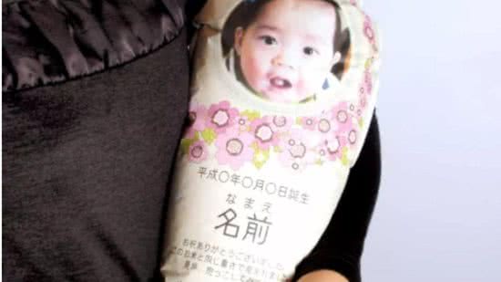 Bebês pacotes de arroz - Reprodução/ Instagram