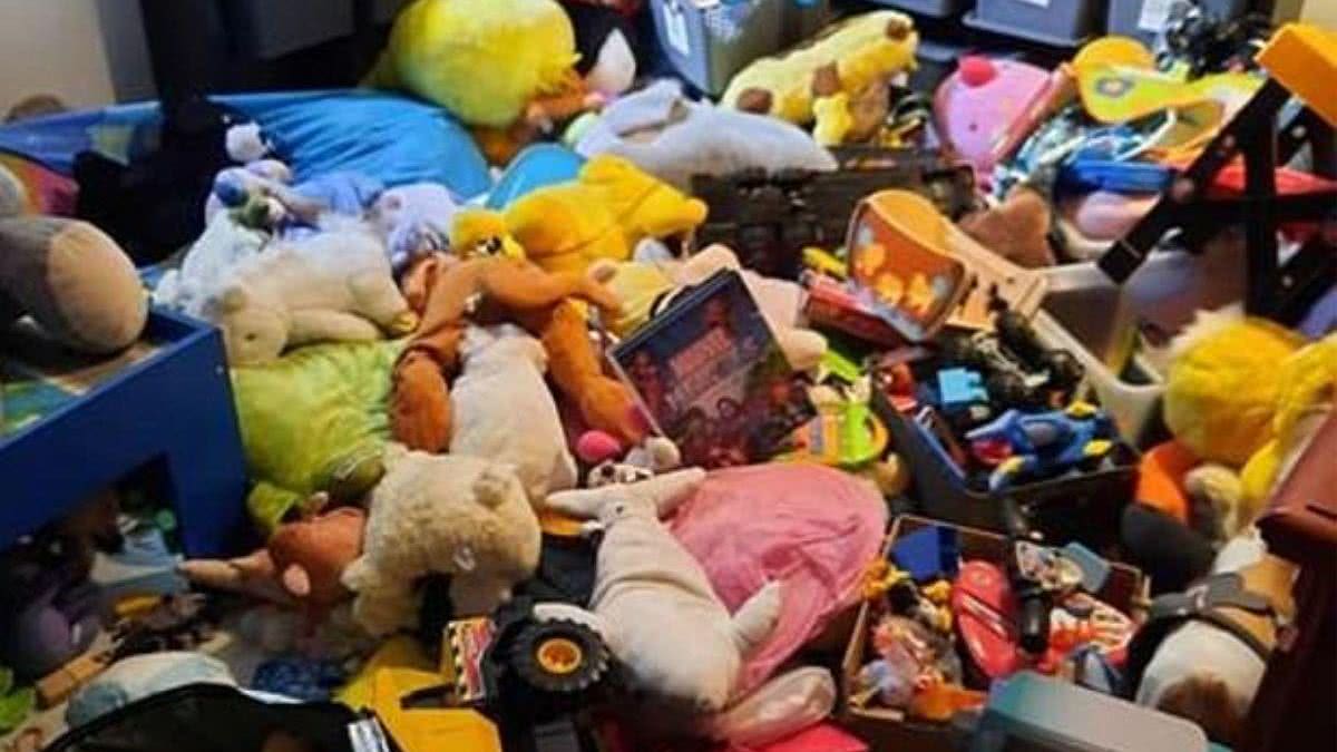 Mãe é criticada por permitir que filhos tenham muitos brinquedos - Reprodução / DailyMail