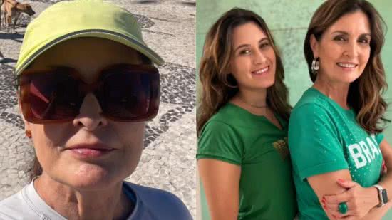 Fátima Bernardes curte as férias na praia com a filha, Beatriz Bonemer - Reprodução/Instagram