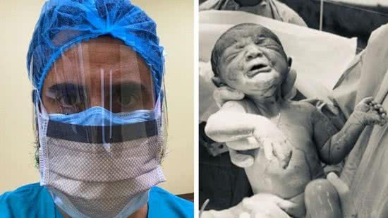 O bebê viralizou nas redes sociais - Reprodução / Instagram / @dr.samercheaib