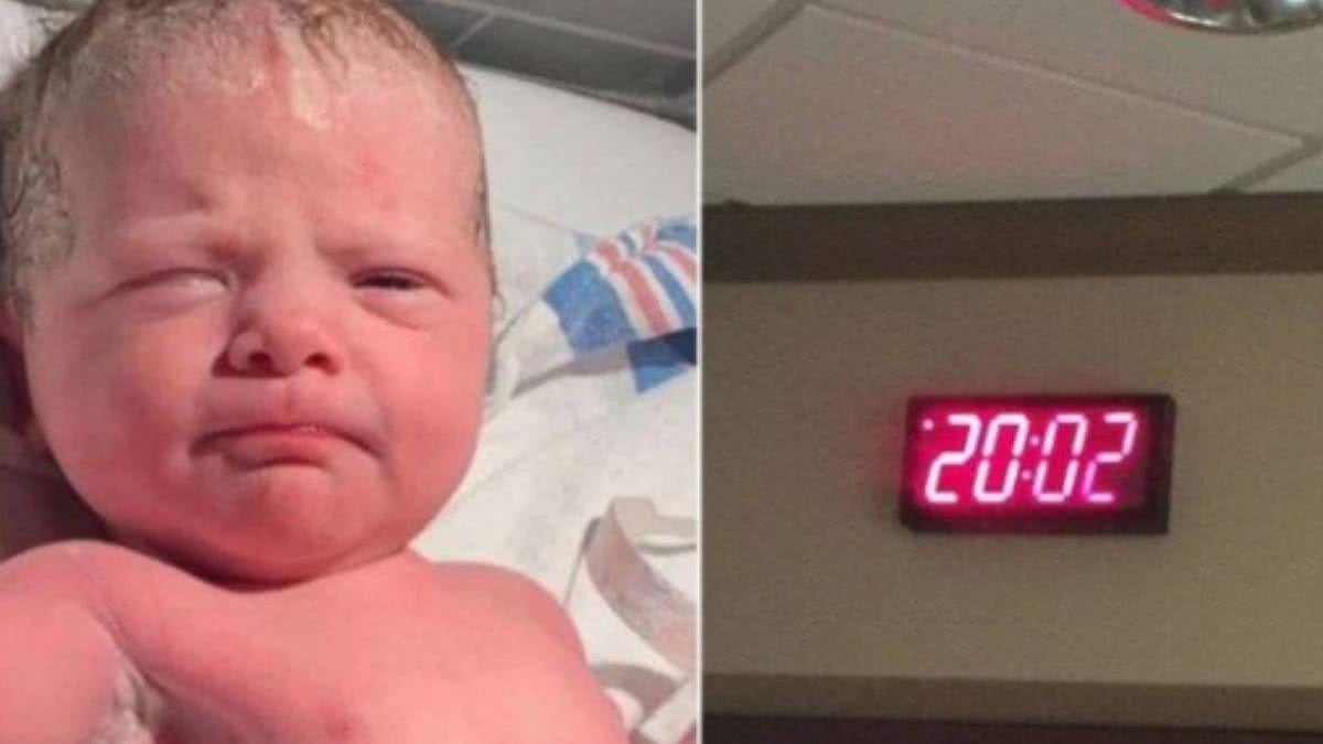 Para que ela nascesse, foram necessários apenas 20 minutos (Foto: reprodução/ 