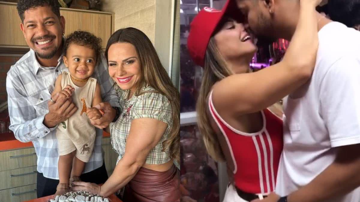 Viviane Araujo e Guilherme Militão são os pais de Joaquim - Reprodução/Instagram