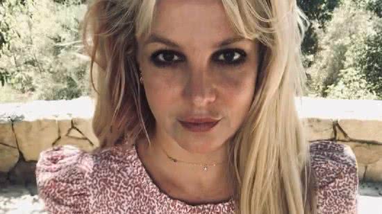 Britney Spears simulou as sessões de terapia - reprodução/Instagram/@britneyspears