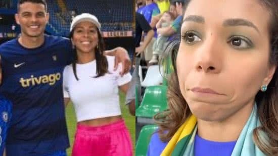 Esposa de Thiago Silva o mostra muito abalado após eliminação da Copa e homenageia o jogador da seleção - Reprodução/Instagram