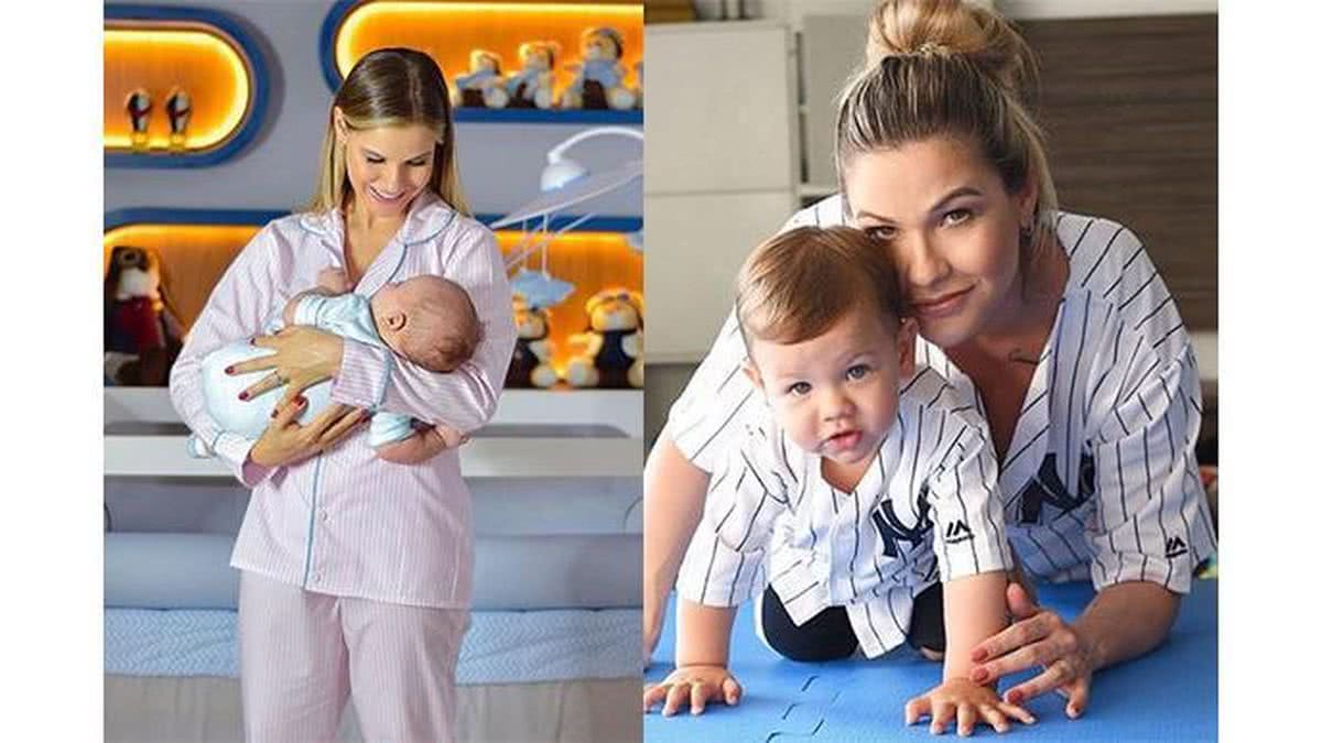 Gusttavo e Andressa são pais de Gabriel (1 )e Samuel, (3 meses) - Reprodução/Instagram