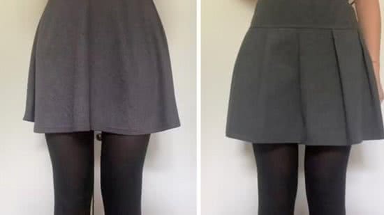 Escola isola meninas pelo tamanho de saia que elas usavam - Reprodução /Daily Mail