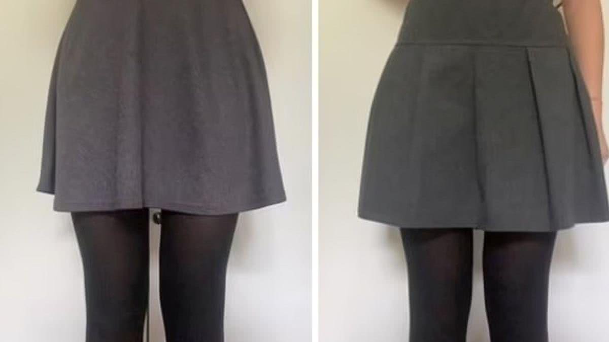Escola isola meninas pelo tamanho de saia que elas usavam - Reprodução /Daily Mail