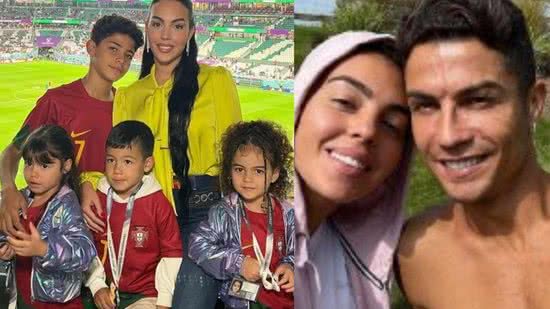 A família de Georgina e Cristiano Ronaldo - Reprodução/Instagram