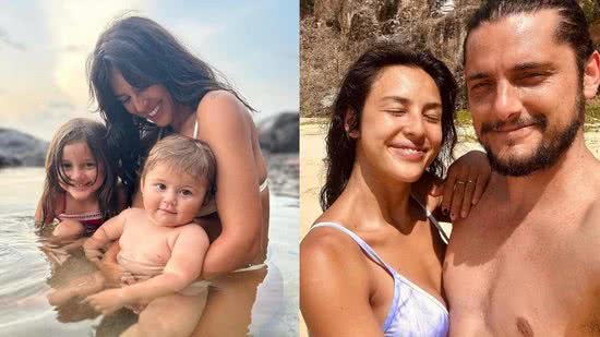 Yanna Lavigne, mulher de Bruno Gissoni, fala sobre a experiência de viajar com as filhas: ”Não é fácil” - Reprodução/Instagram