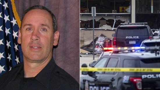 Pai de sete filhos, policial não resiste ao ataque no Colorado - Reprodução / Twitter / @boulderpolice