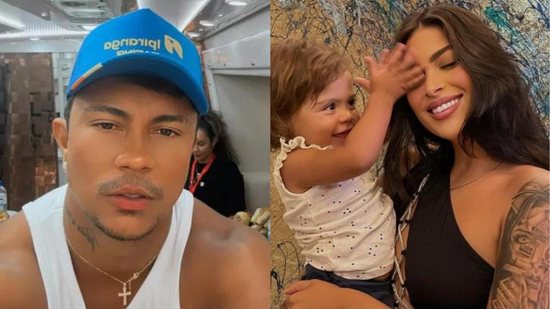 Xamã se pronunciou nas redes sociais após ser acusado de pai ausente pela mãe de sua filha, Renata Gutierrez - Reprodução/Instagram