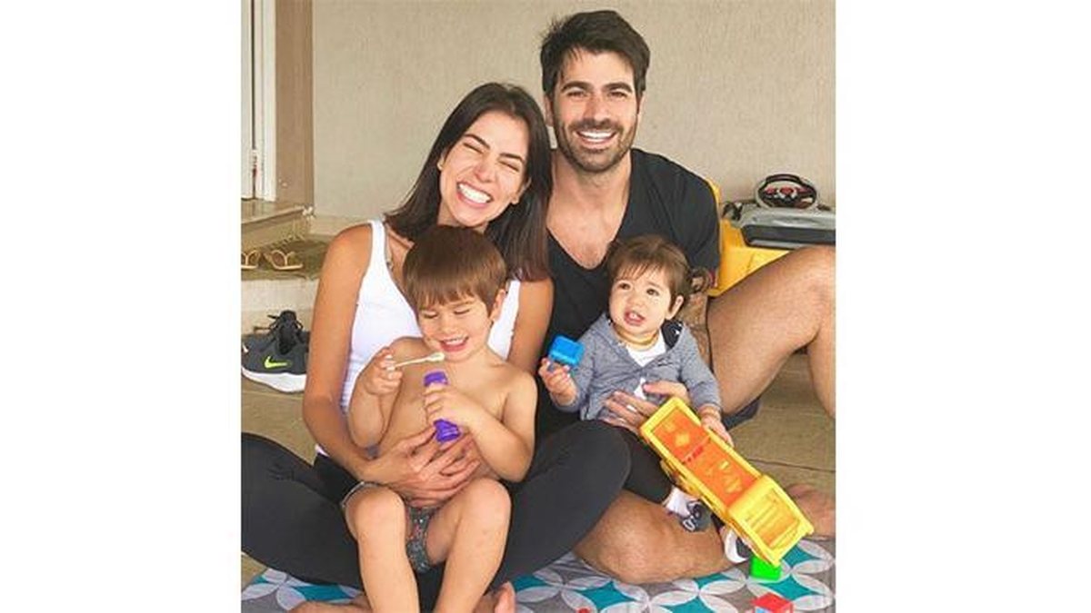 Adriana e Rodrigão são pais de Linda e Rodrigo - Reprodução/ Instagram @santanaadriana